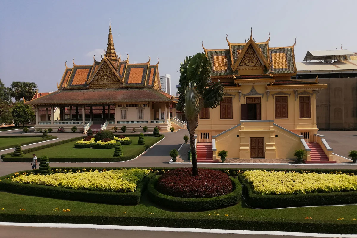 Phnom Penh Palais Royal Phnom Penh Palais Royal capitale cambodge