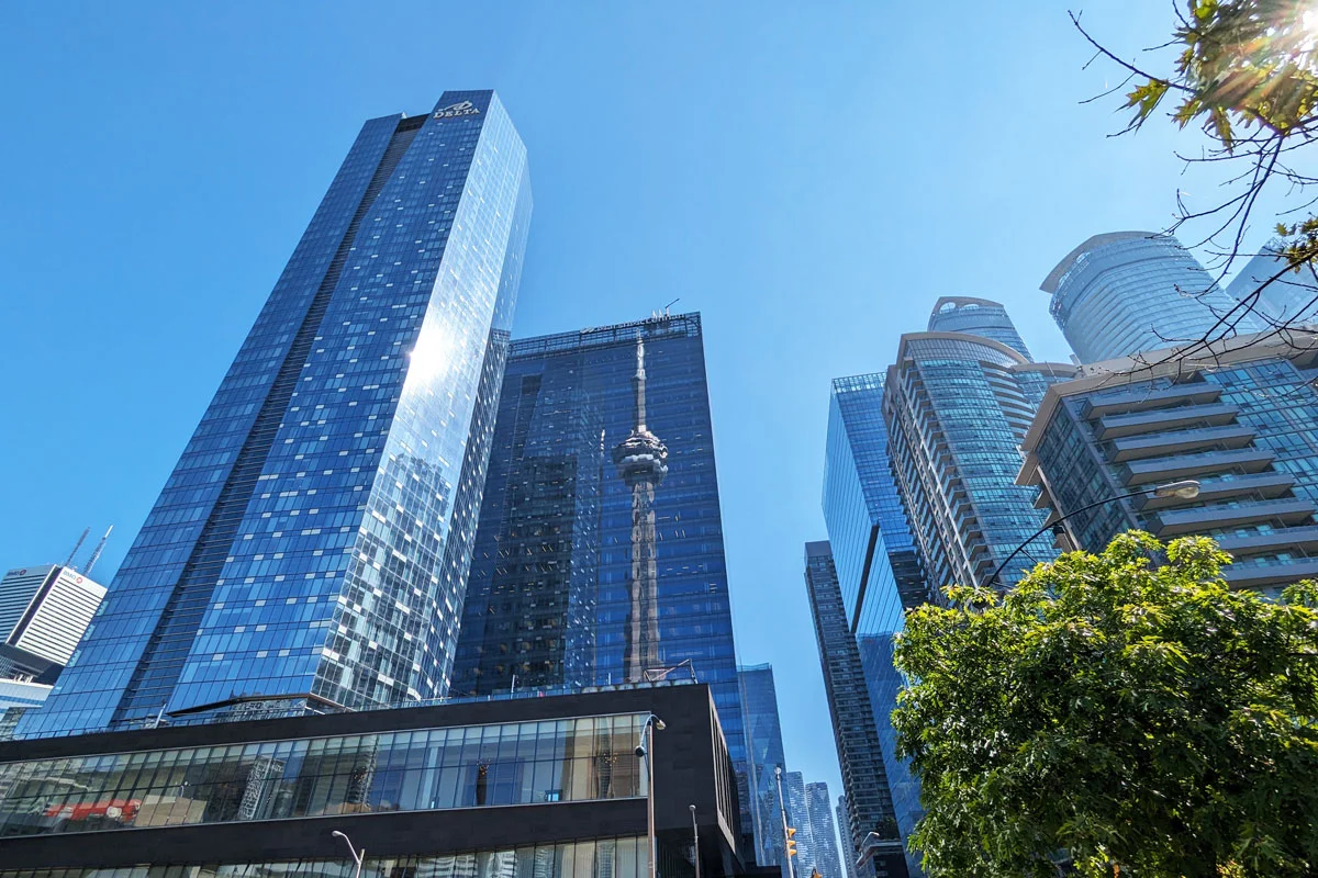 Au centre-ville de Toronto centre-ville toronto métropole canada