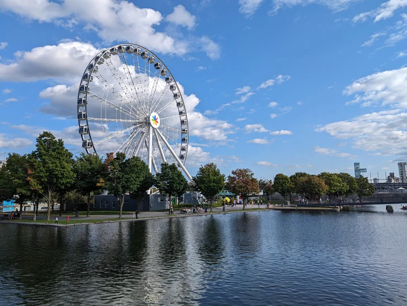 Le Vieux Montréal vieux montréal québec grande roue saint-laurent