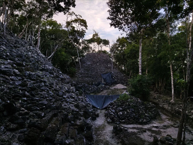El Mirador el mirador trek temple maya jungle guatemala