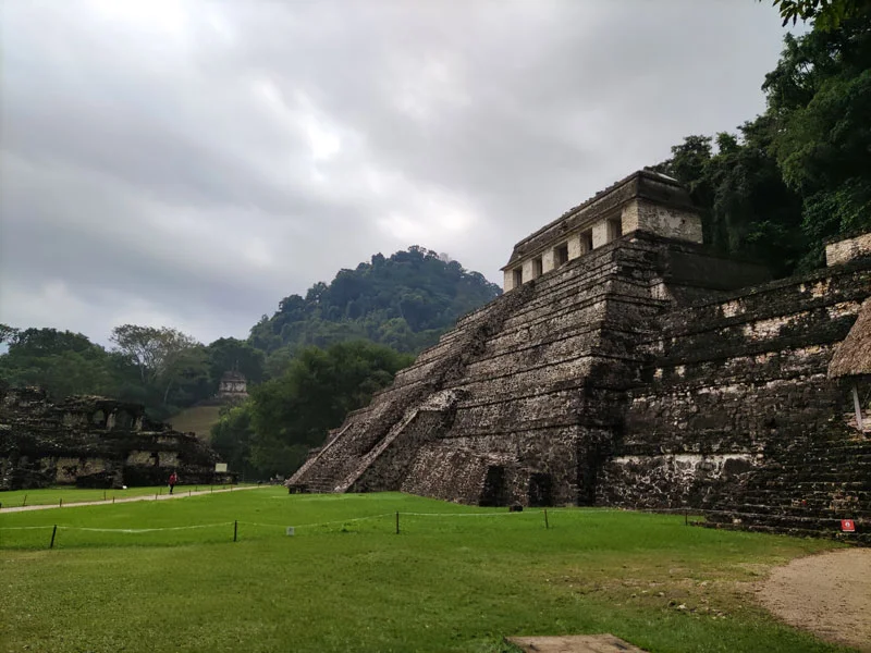 Temple de Palenque temple palenque yucatan mexique