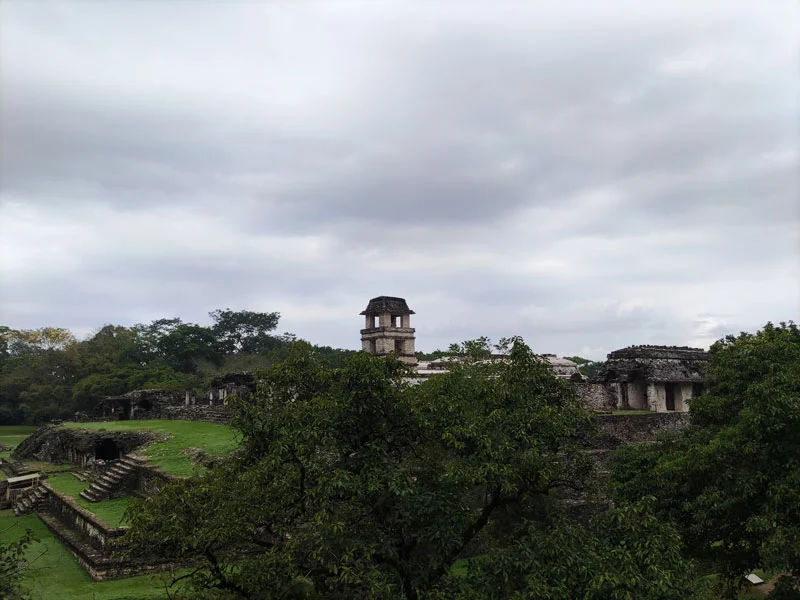 Palenque palenque temple maya yucatan mexique