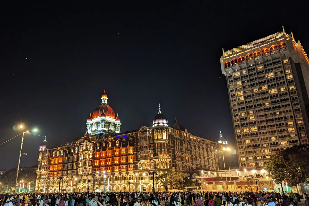 Taj Mahal Palace Mumbai itinéraire voyage Inde un mois