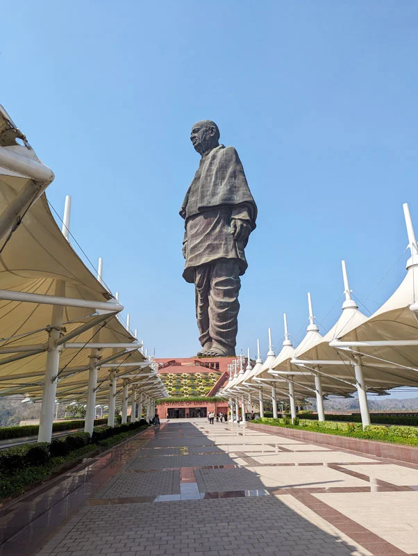 visiter la Statue de l'Unité Vadodara Inde