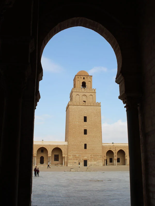 Kairouan Mosquée Okba Ibn Nafaa itinéraire