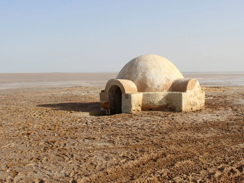 Chott el-Djerid Star Wars décor film tournage Luke Skywalker