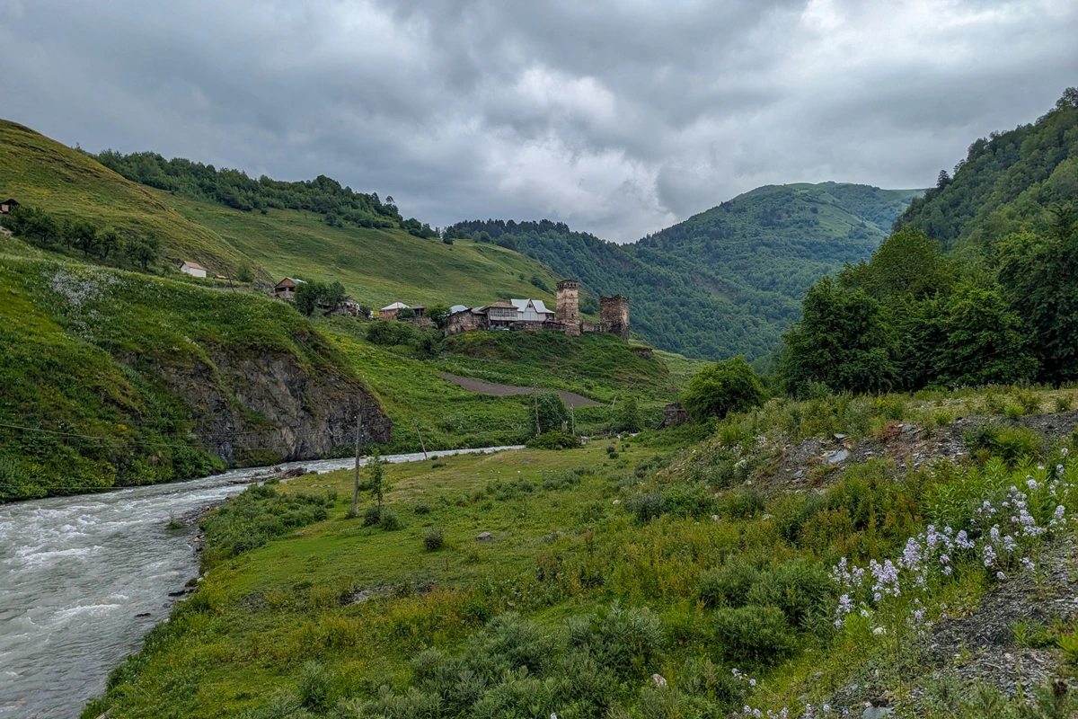 Ushguli village Svanétie