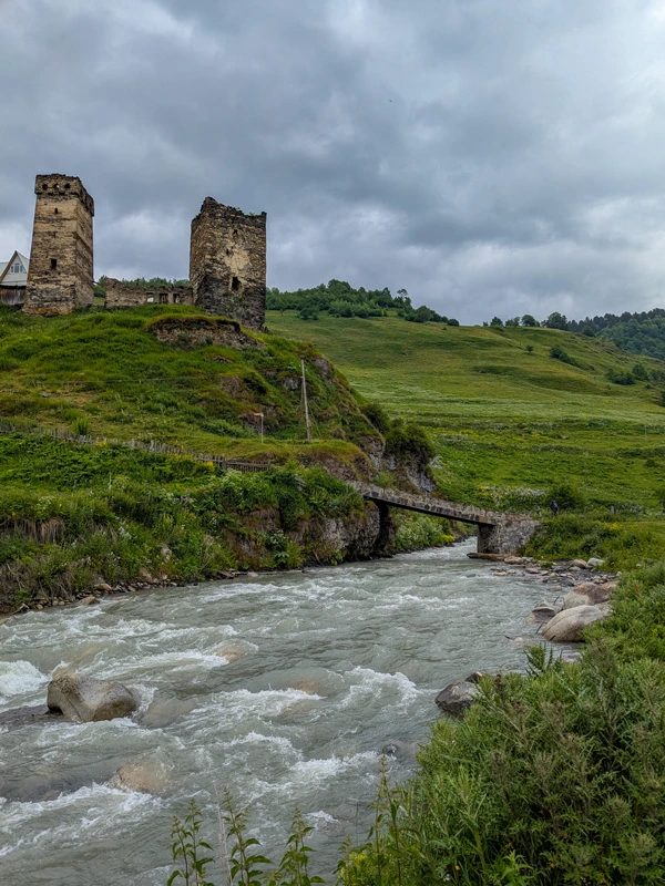 Village Ushguli Khalde Iprali