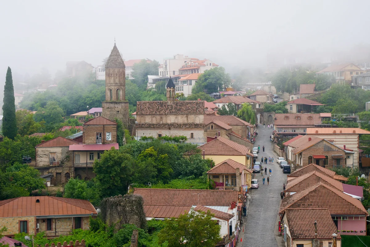 Sighnaghi en Géorgie itinéraire Caucase