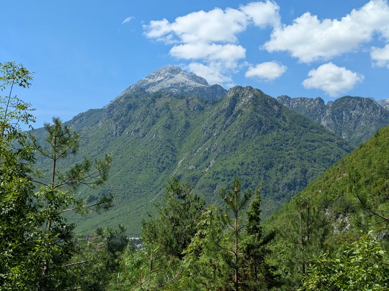 montagnes randonnée theth road trip albanie itinéraire