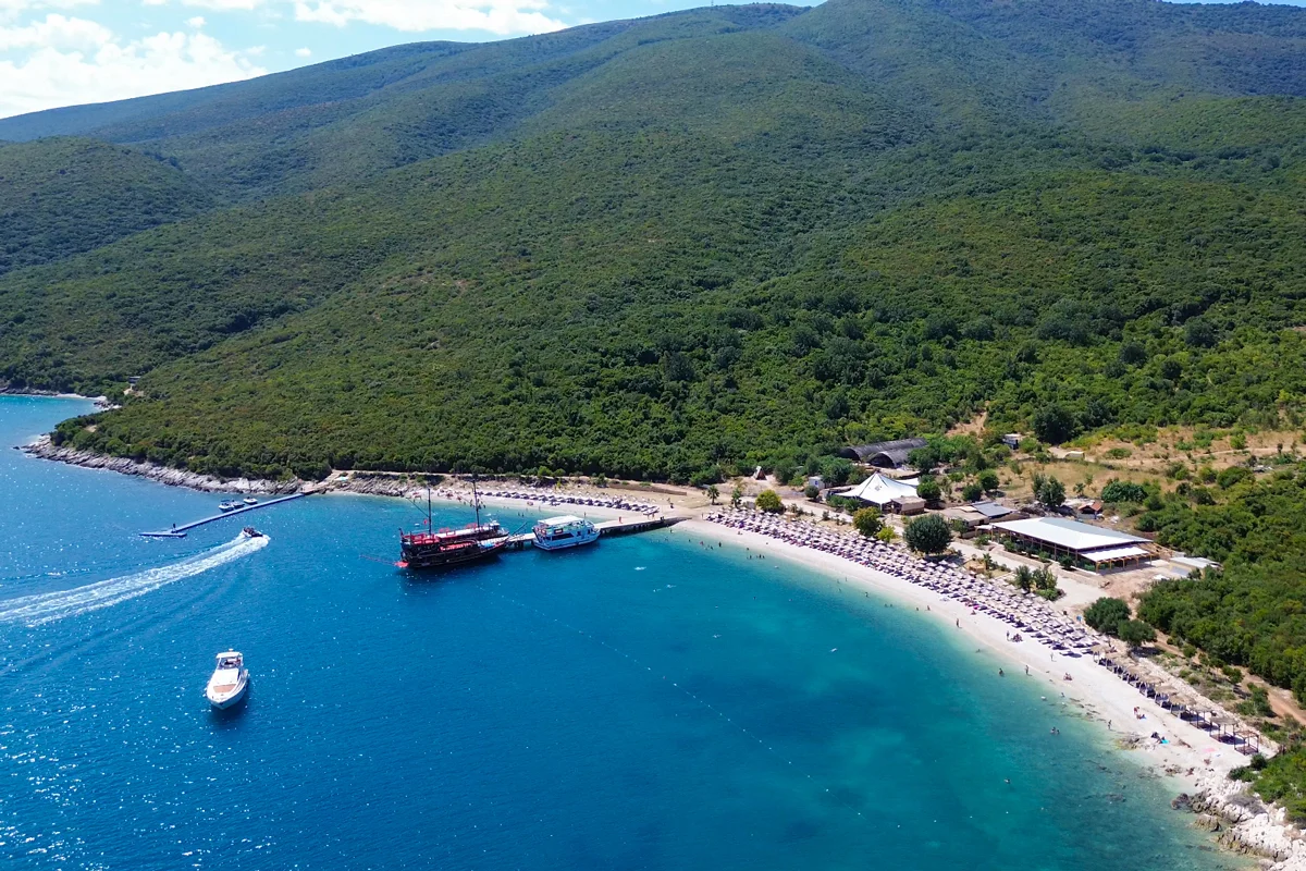 plage sazan vlora itinéraire albanie