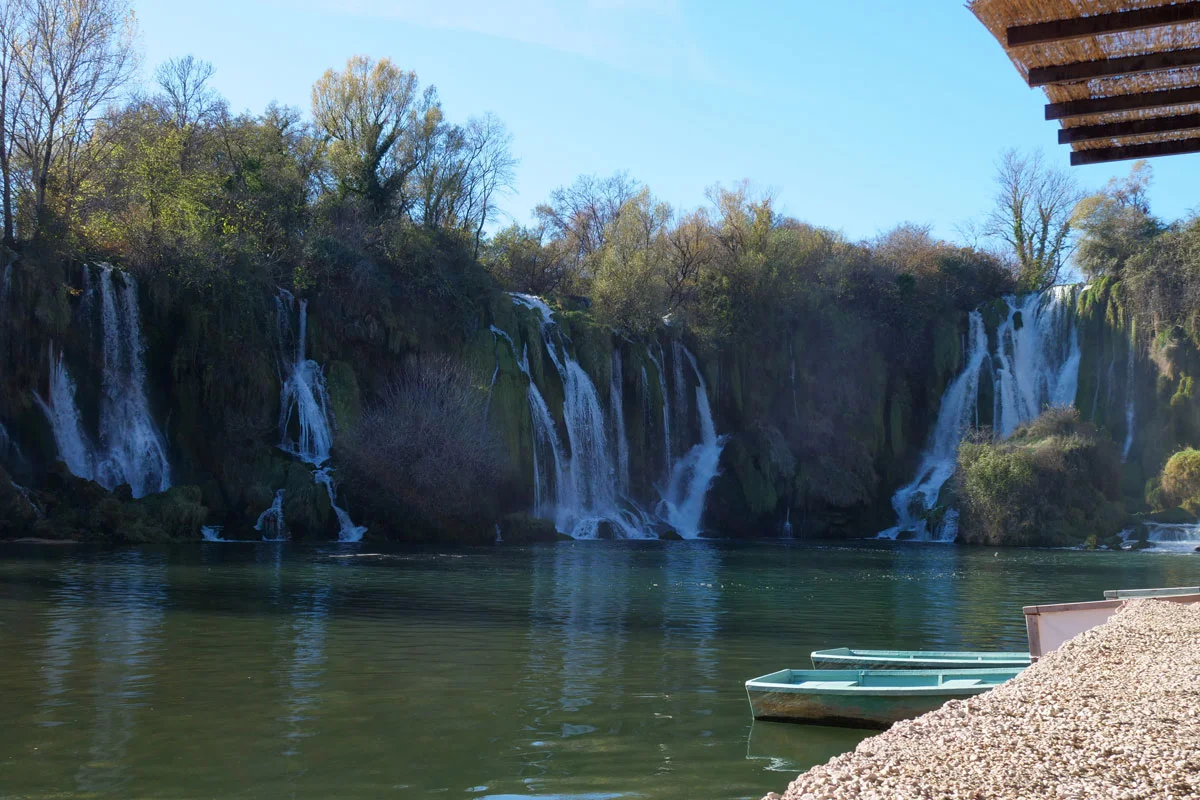 cascades kravica mostar itinéraire bosnie