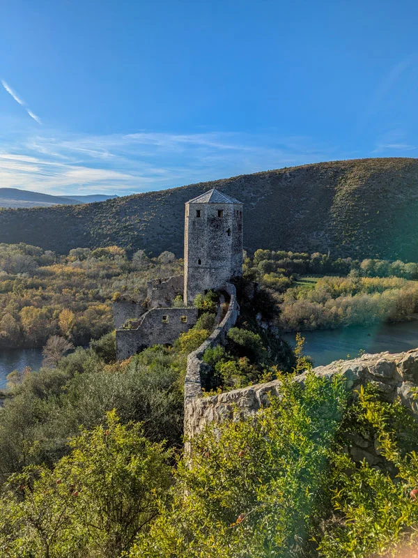 pocitelj forteresse chateau