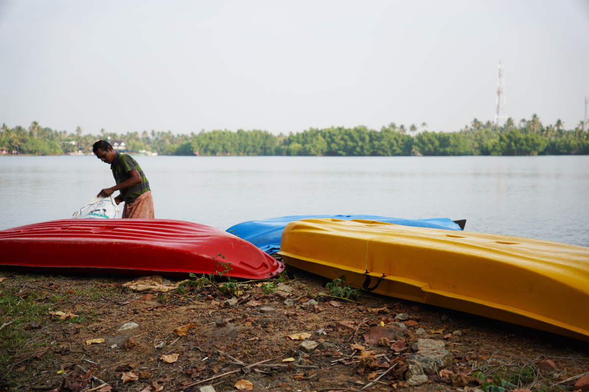 kayak backwaters kerala