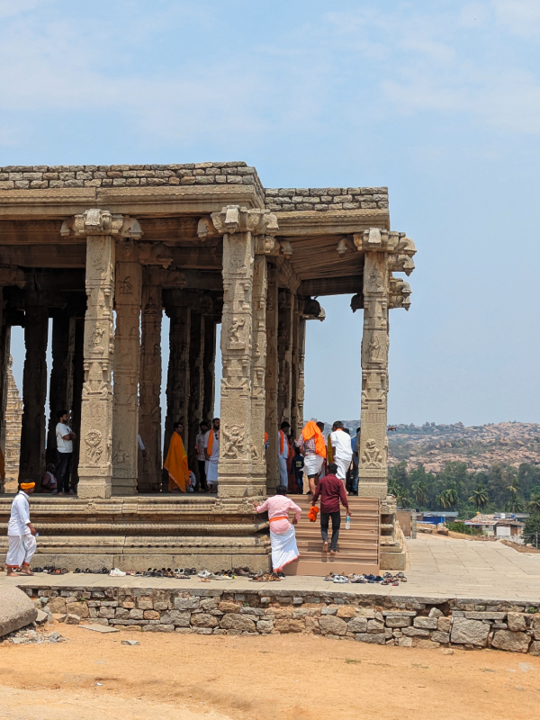 hampi Hemakuta hill temple