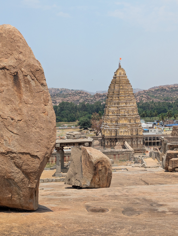 hampi Hemakuta mirador viewpoint