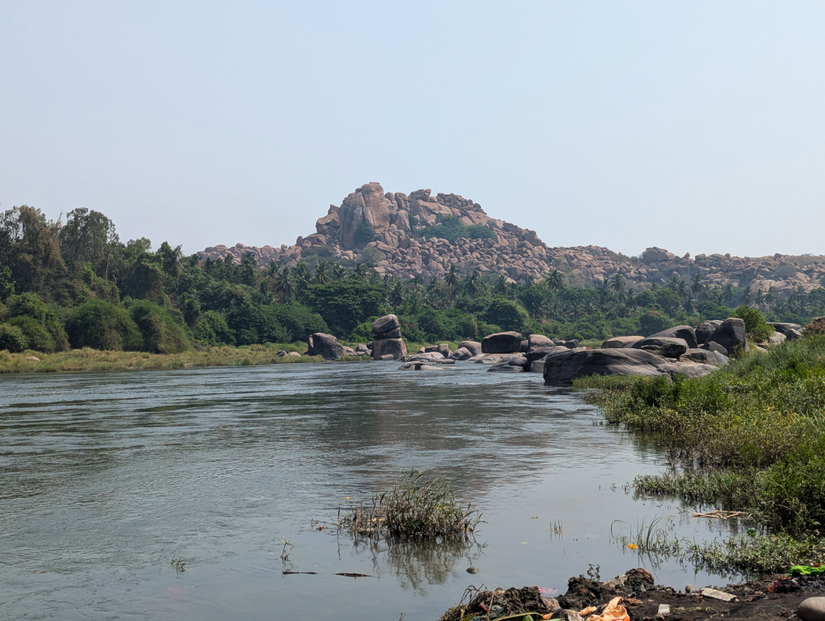 hampi paysage train