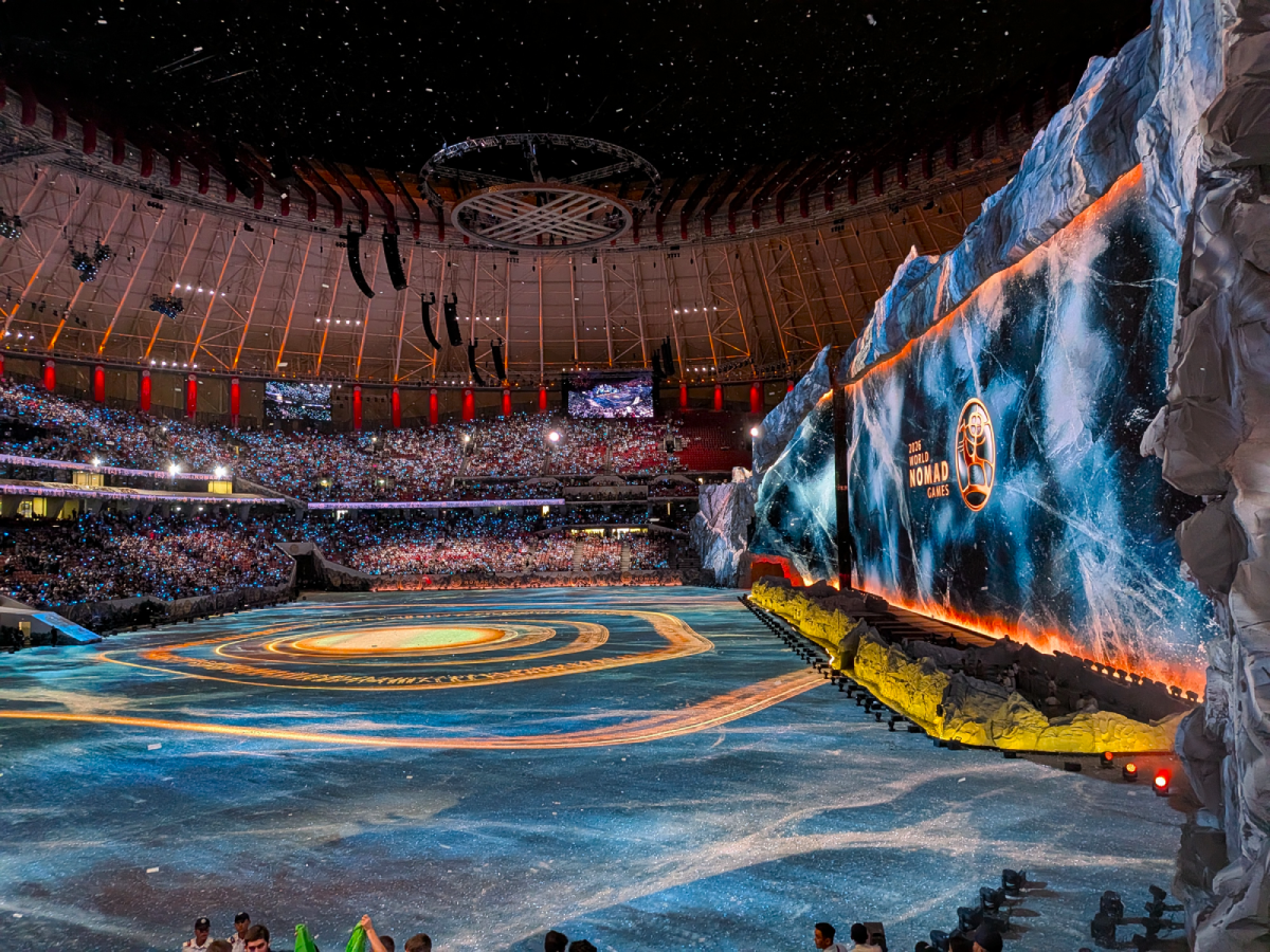 cérémonie d'ouverture bichkek arena